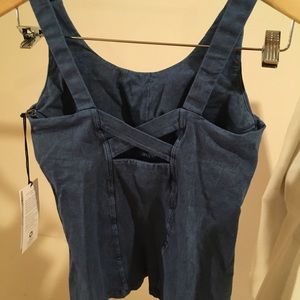 Satva ‘Hatha’ organic cotton/spandex  x-back cami